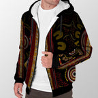 sherpa-hoodie-aboriginal-dot-panting-art-stripe-lines