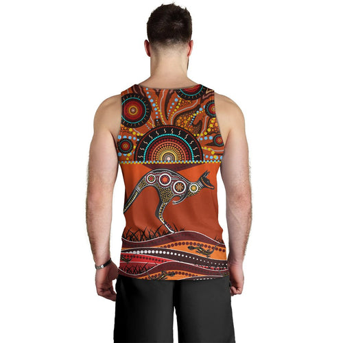 aboriginal-mens-tank-top-kangaroo-with-dot-painting