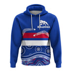 Western Bulldogs Hoodie - Aboriginal Dot Painting - LT12