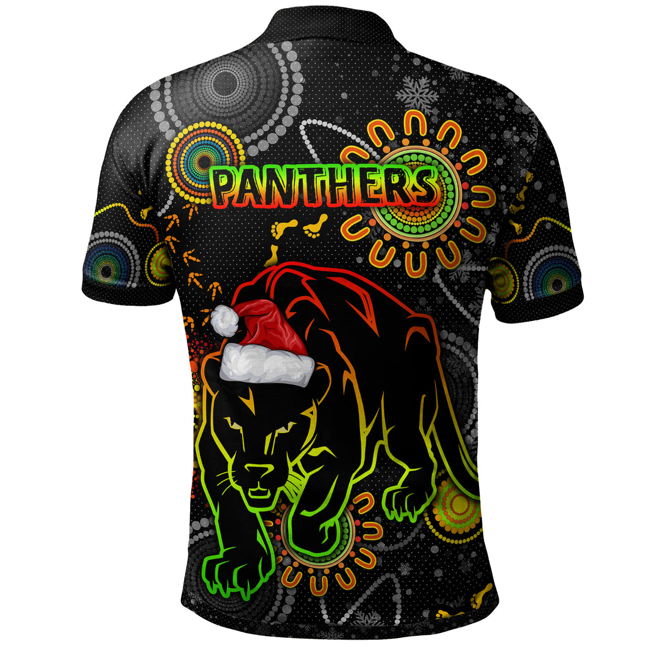 panthers-christmas-rugby-polo-shirt-custom-indigenous-black-panthers-polo-shirt