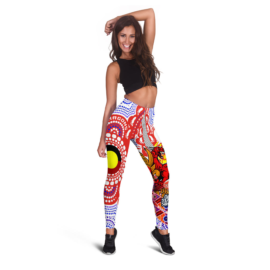 stgeorge-rugby-naidoc-week-leggings-indigenous-dragons-get-up-stand-up-show-up-leggings