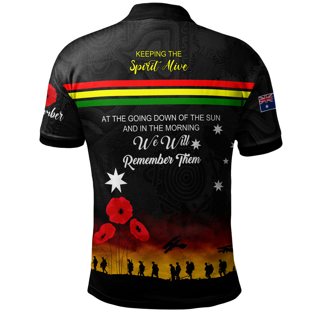 australia-penrith-anzac-custom-polo-shirt-keeping-the-spirit-alive-polo-shirt