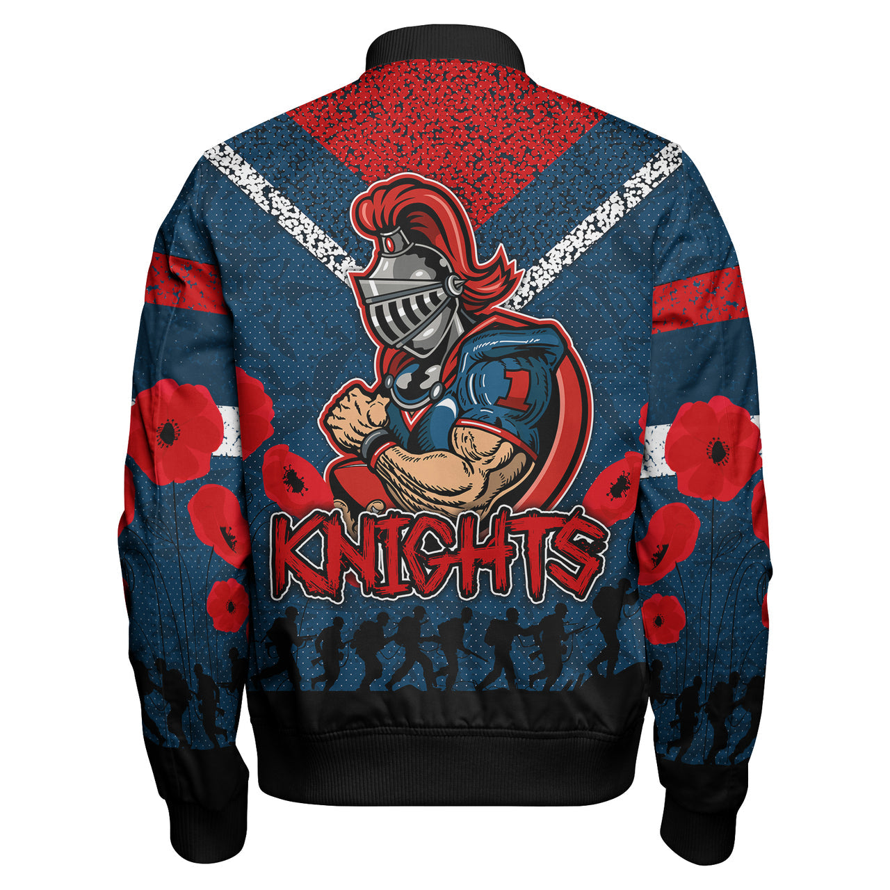 knights-rugby-bomber-jacket-custom-anzac-day-knights-bomber-jacket