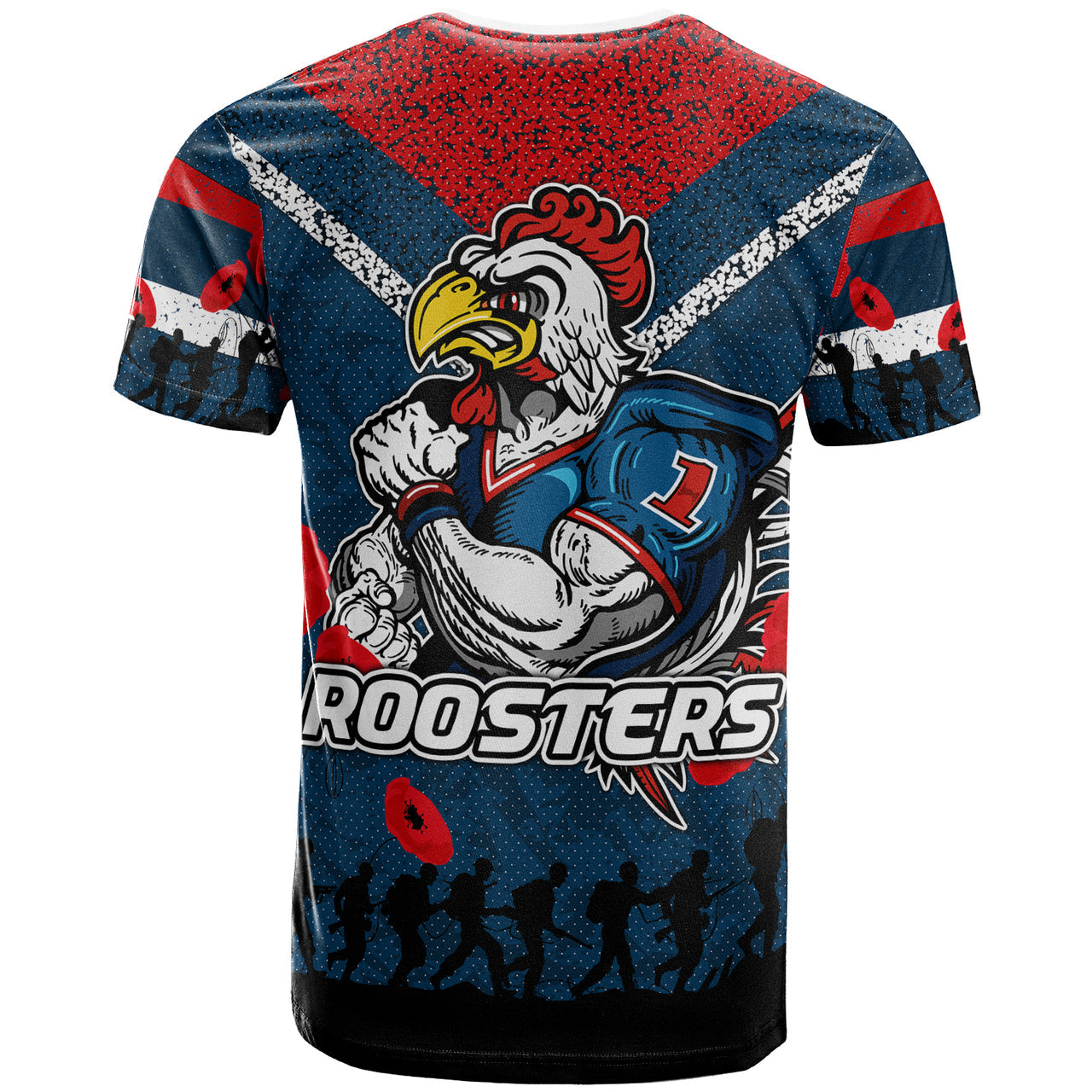 roosters-rugby-t-shirt-custom-anzac-day-roosters-t-shirt-1