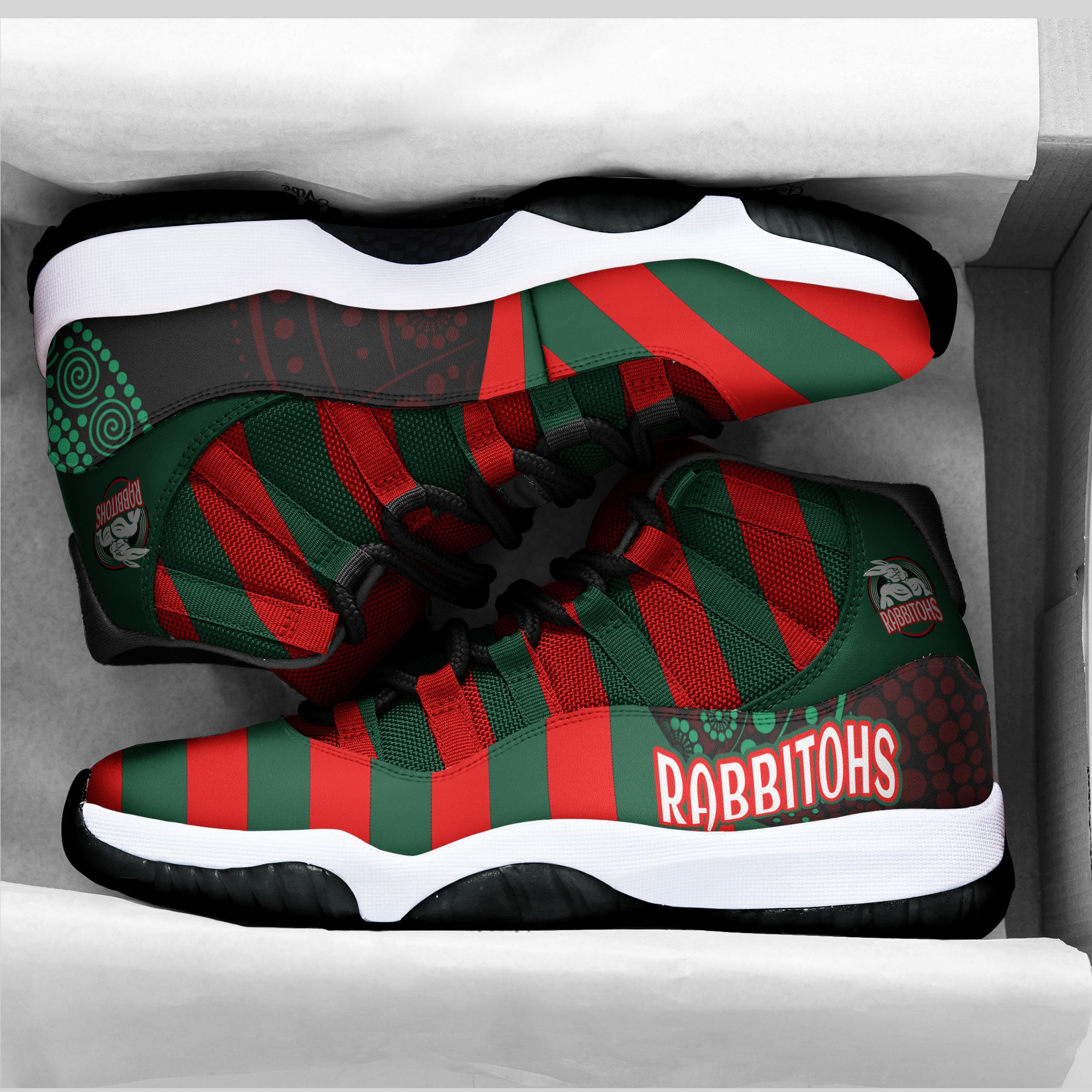 rabbitohs-rugby-high-top-basketball-shoes-j11-rabbitohs-super-style-high-top-sneakers-j11