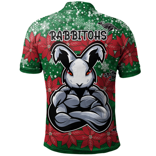 rabbitohs-christmas-rugby-polo-shirt-custom-indigenous-super-rabbitohs-polo-shirt