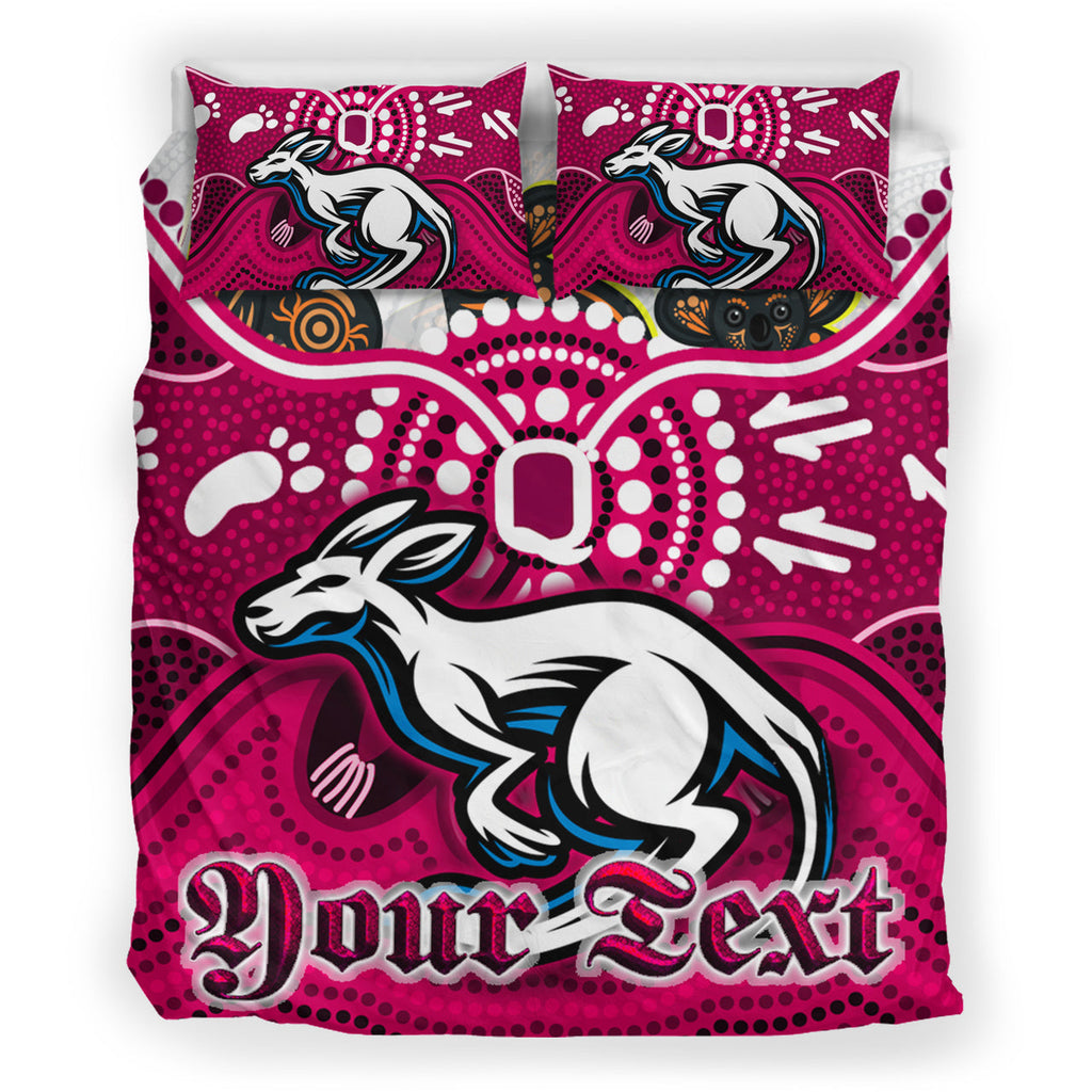 maroons-rugby-aboriginal-custom-bedding-set-the-cane-toads-with-indigenous-koala