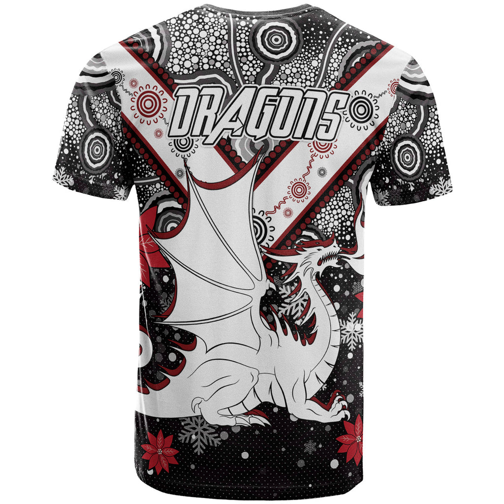 st-george-christmas-t-shirt-custom-christmas-indigenous-dragons-t-shirt