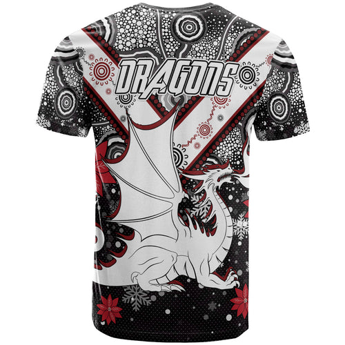 st-george-christmas-t-shirt-custom-christmas-indigenous-dragons-t-shirt