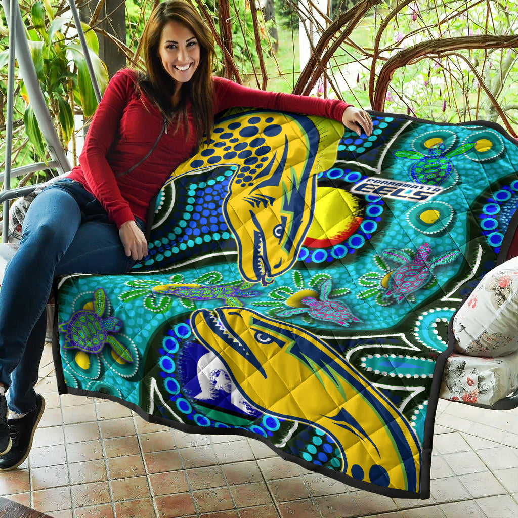 eels-rugby-quilt-custom-indigenous-eels-with-aboriginal-and-torres-strait-islander-flag