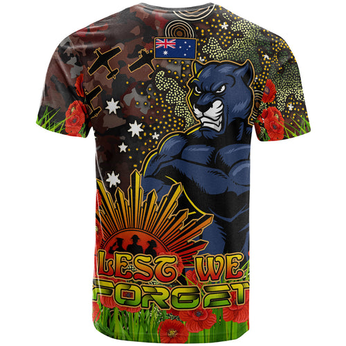 panthers-rugby-t-shirt-custom-anzac-panthers-with-remembrance-poppy-and-indigenous-patterns-t-shirt