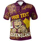 queensland-rugby-league-team-polo-shirt-custom-qld-cane-toad-state-of-origin-aboriginal-wrap-polo-shirt