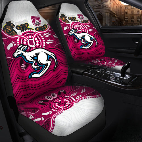 maroons-rugby-aboriginal-custom-car-seat-cover-the-cane-toads-with-indigenous-koala