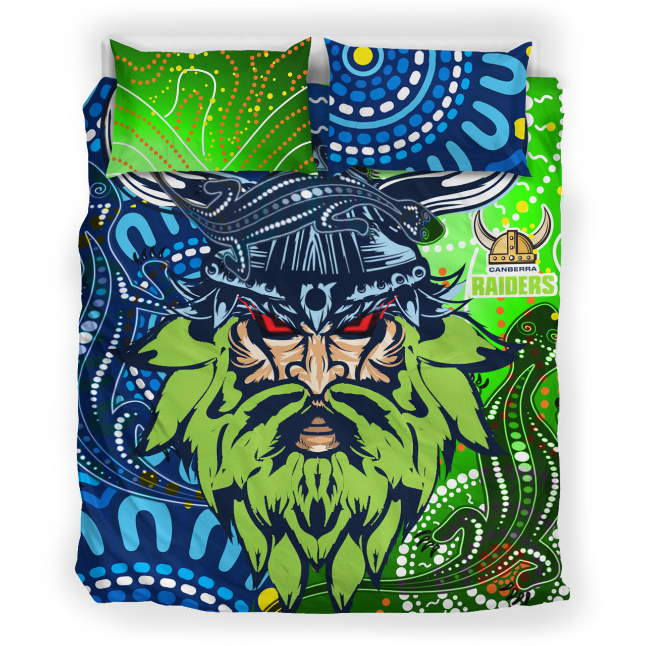 raiders-rugby-custom-aboriginal-bedding-set-the-indigenous-raiders-power