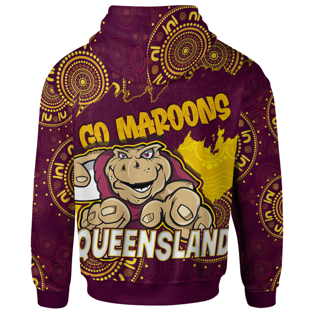 queensland-rugby-league-team-hoodie-custom-qld-cane-toad-state-of-origin-aboriginal-wrap-hoodie