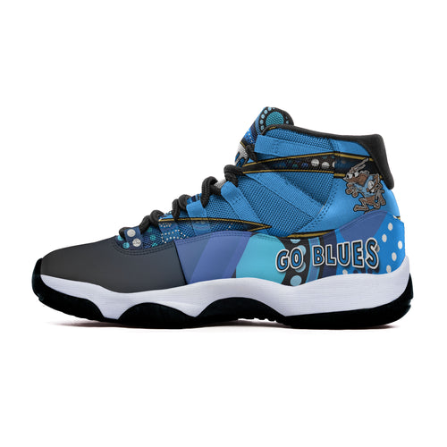 new-south-wales-rugby-league-team-high-top-basketball-shoes-j11-new-south-wales-blues-mascot-aboriginal-art-state-of-origin-sneakers-j11