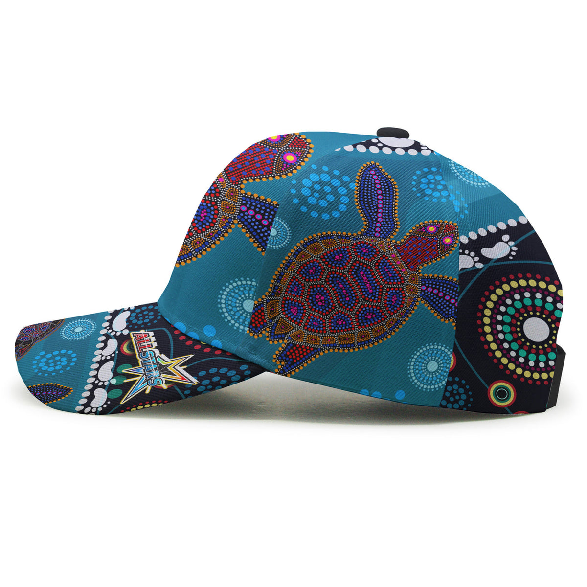 indigenous-all-stars-rugby-cap-dreamtime-turtle-with-aboriginal-and-torres-strait-islanders-flag