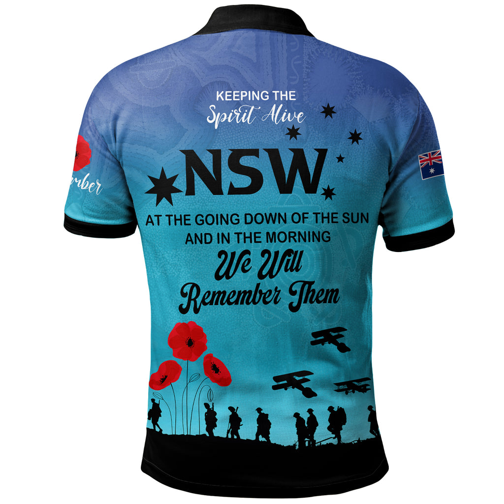 australia-new-south-wales-anzac-custom-polo-shirt-keeping-the-spirit-alive-polo-shirt