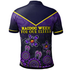australia-melbourne-naidoc-week-2023-polo-shirt-custom-for-our-elders-purple-polo-shirt