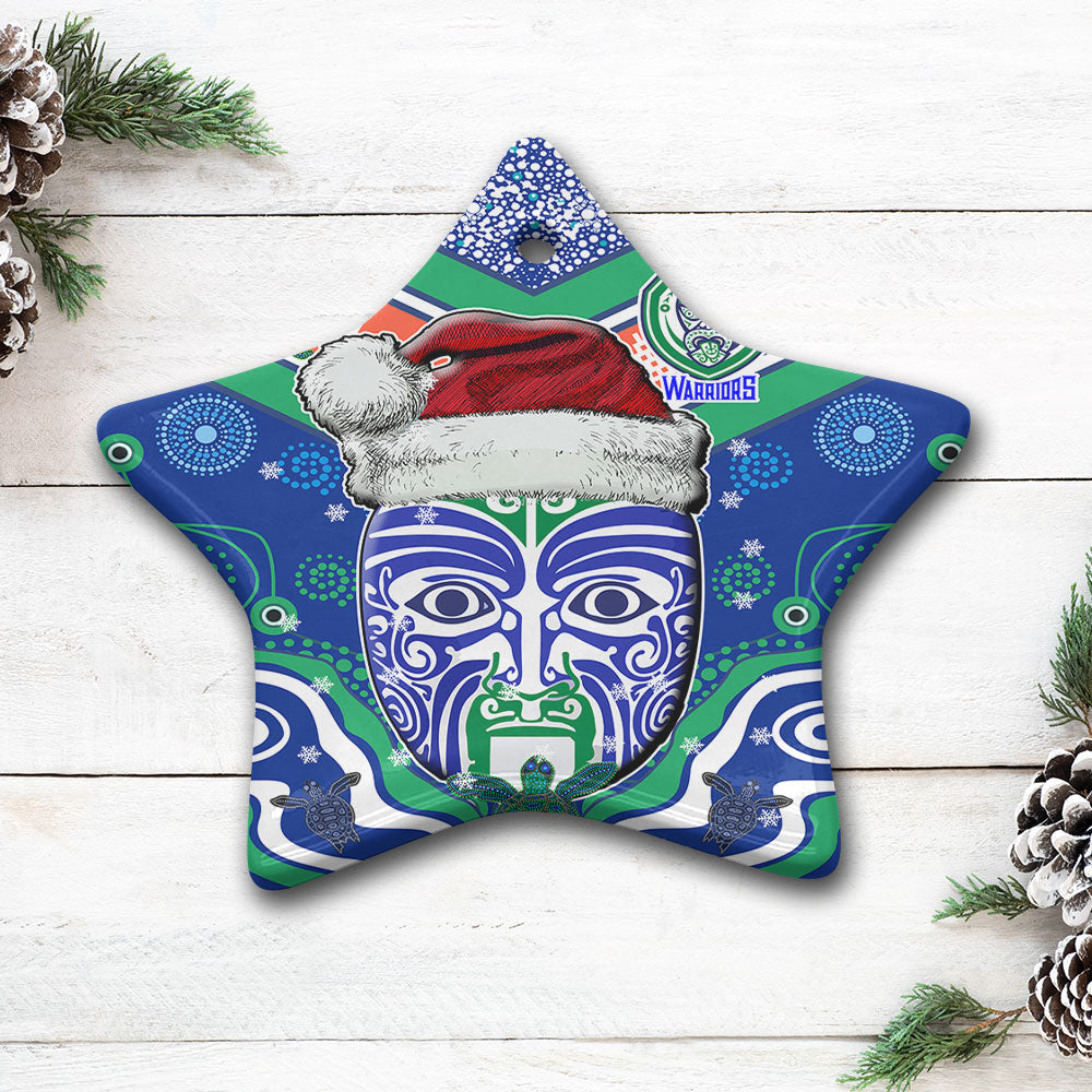 warriors-rugby-christmas-ornaments-custom-merry-new-zealand-warriors-christmas-indigenous-ornaments
