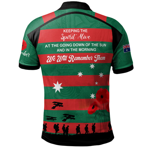 australia-south-sydney-anzac-custom-polo-shirt-keeping-the-spirit-alive-polo-shirt