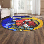 cowboys-rugby-round-rug-bull-rugby-ball-with-aboriginal-style-pattern-personalised-player-and-number-round-rug