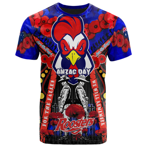 roosters-rugby-anzac-day-watercolour-t-shirt-custom-remembrance-roosters-with-poppy-flower
