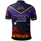 australia-melbourne-anzac-custom-polo-shirt-keeping-the-spirit-alive-polo-shirt