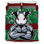 rabbitohs-bedding-set-custom-indigenous-super-rabbitohs-bedding-set