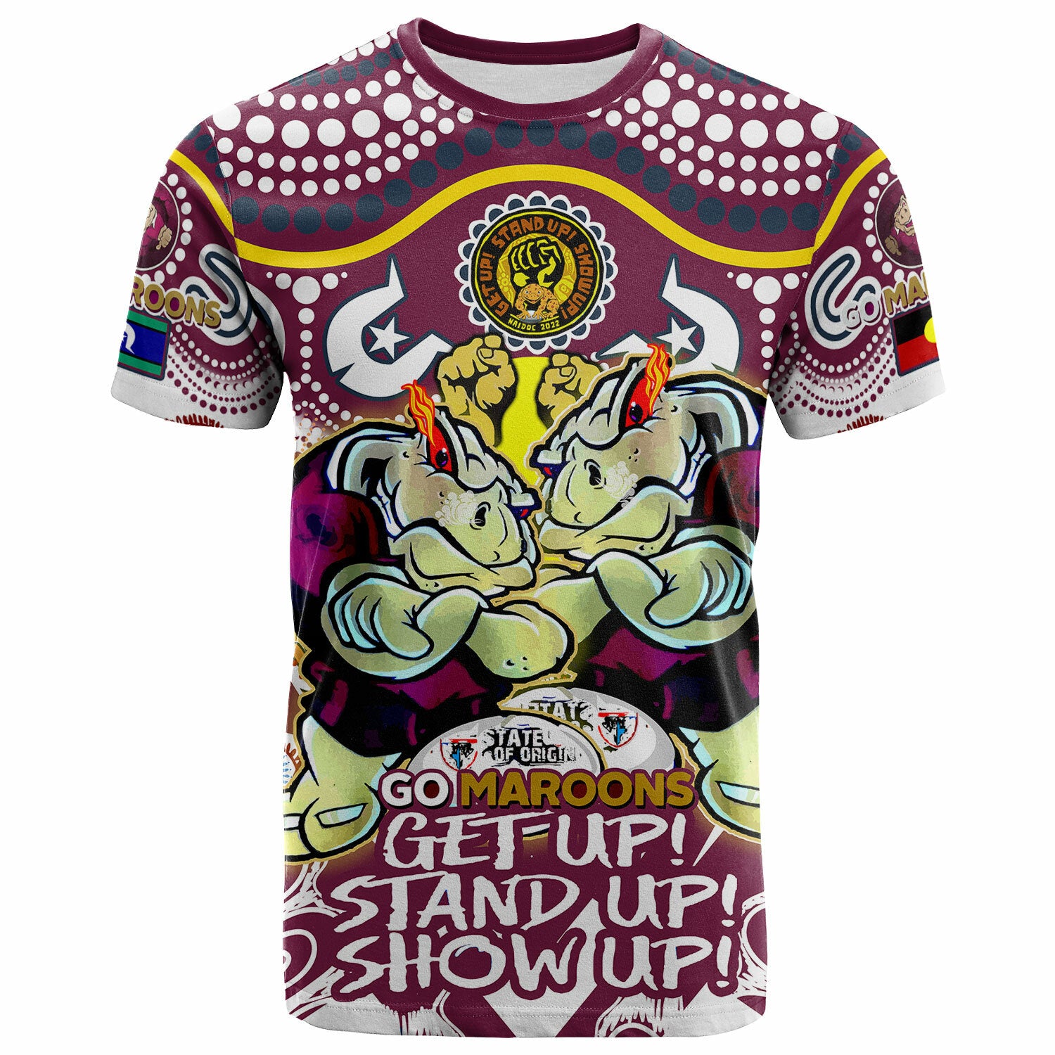 queensland-rugby-league-team-naidoc-week-t-shirt-custom-qld-cane-toads-maroons-state-of-origin-get-up-stand-up-show-up-t-shirt
