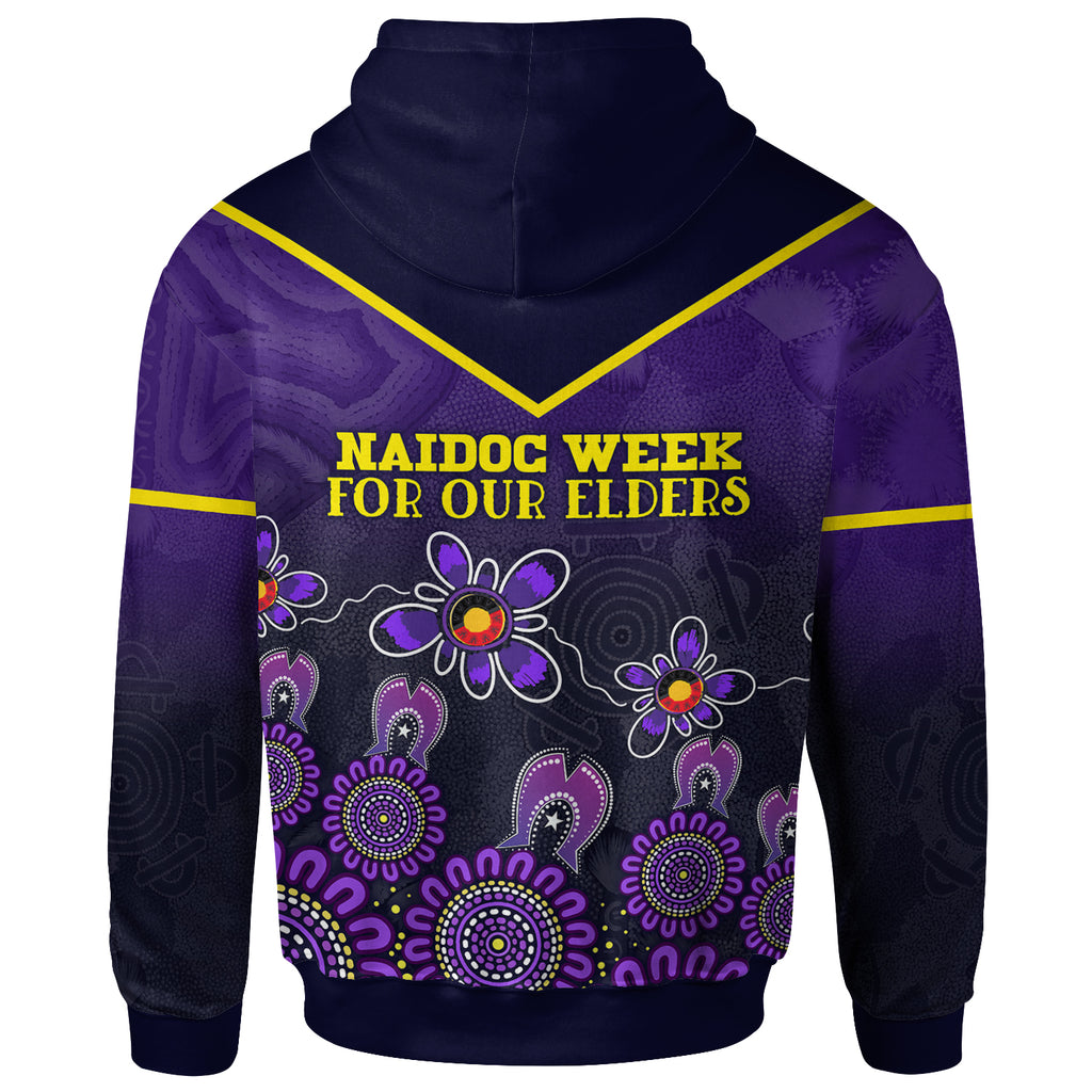 australia-melbourne-naidoc-week-2023-hoodie-custom-for-our-elders-purple-hoodie