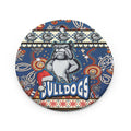 bulldogs-rugby-christmas-ceramic-ornament-xmas-bulldogs-christmas-balls-snowflake-with-aboriginal-patterns