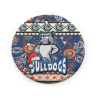 bulldogs-rugby-christmas-ceramic-ornament-xmas-bulldogs-christmas-balls-snowflake-with-aboriginal-patterns