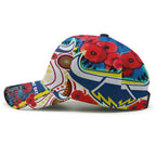 cowboys-anzac-day-watercolour-rugby-cap-custom-remembrance-cowboys-with-poppy-flower