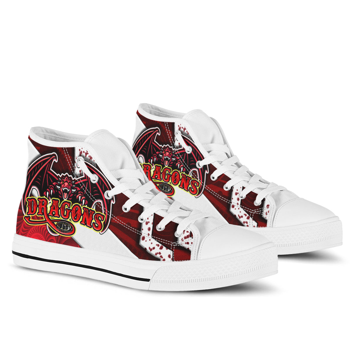 st-george-rugby-custom-high-top-shoes-dragons-with-rugby-ball-aboriginal-patterns