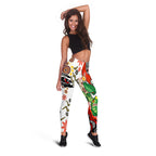 st-george-rugby-christmas-leggings-merry-christmas-green-dragons-indigenous-leggings