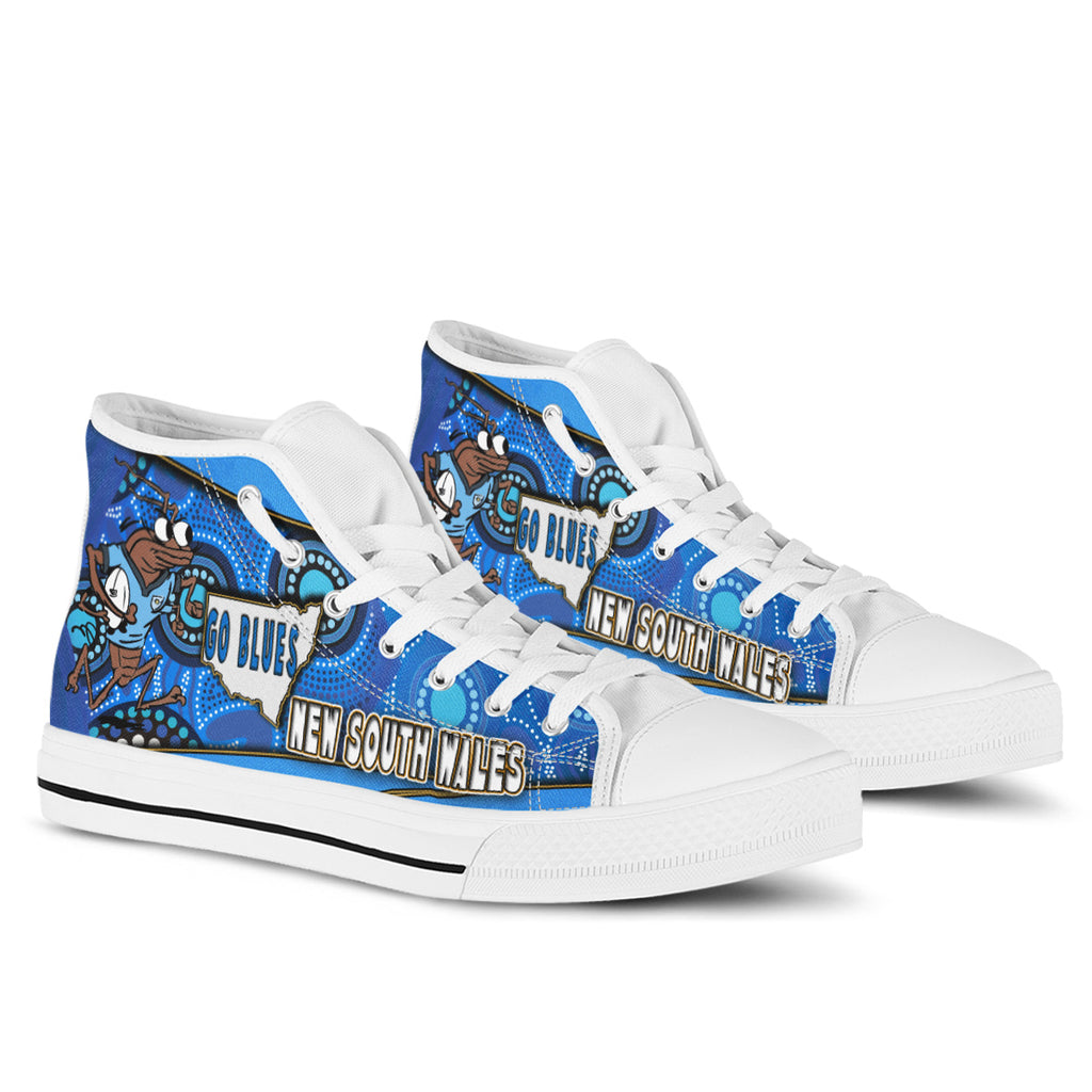 new-south-wales-rugby-league-team-high-top-shoes-new-south-wales-blues-mascot-aboriginal-art-state-of-origin