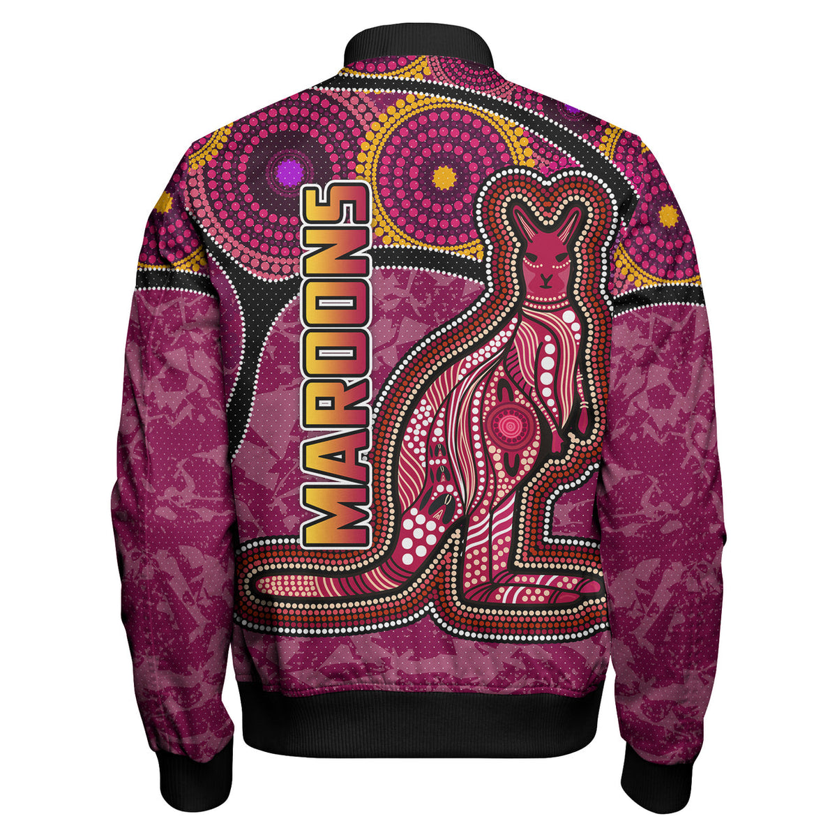 maroons-rugby-bomber-jacket-custom-maroons-kangaroo-bomber-jacket