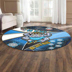 new-south-wales-rugby-league-team-round-rug-new-south-wales-blues-with-aboriginal-patterns-state-of-origin-round-rug