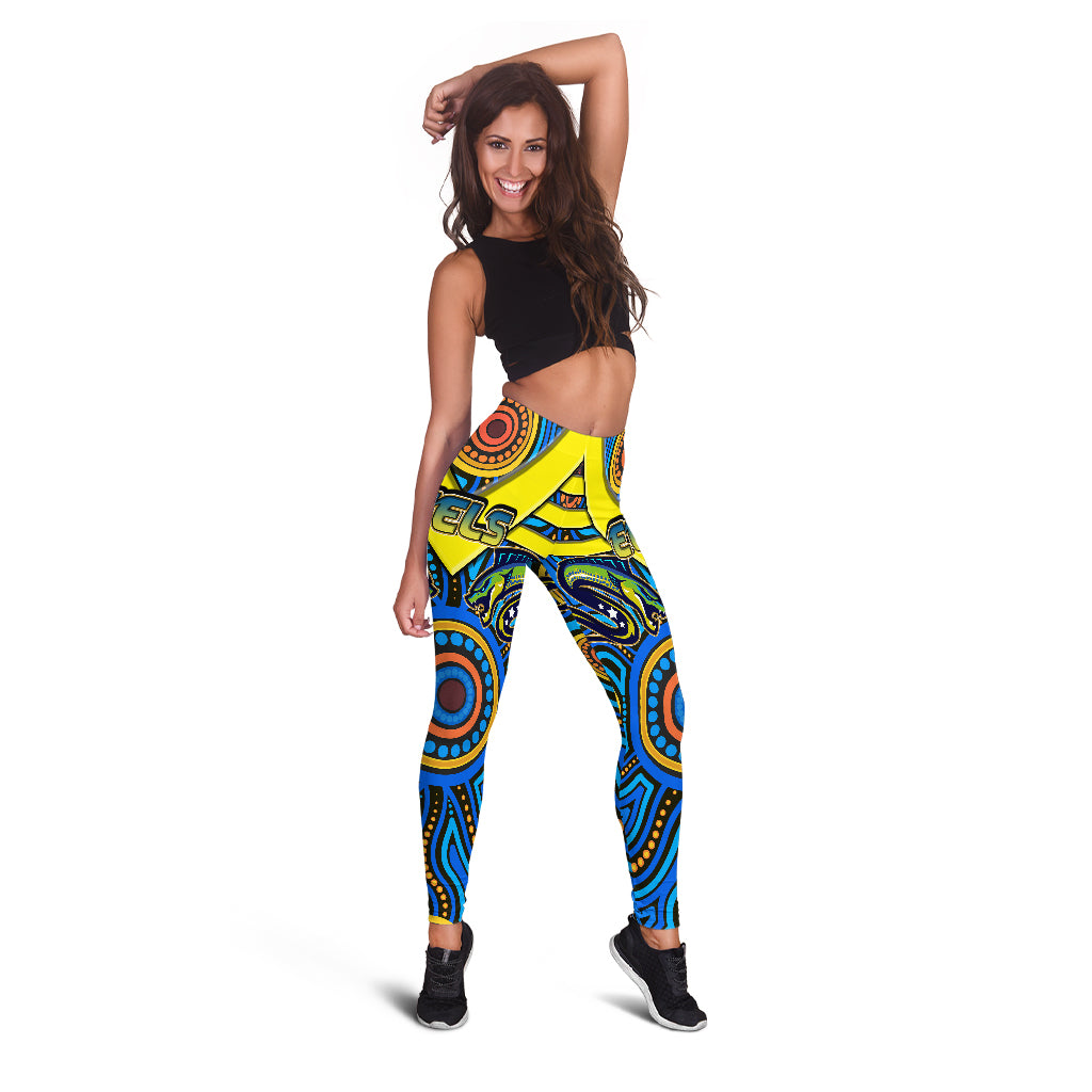 eels-rugby-leggings-electric-eel-with-aboriginal-patterns-leggings