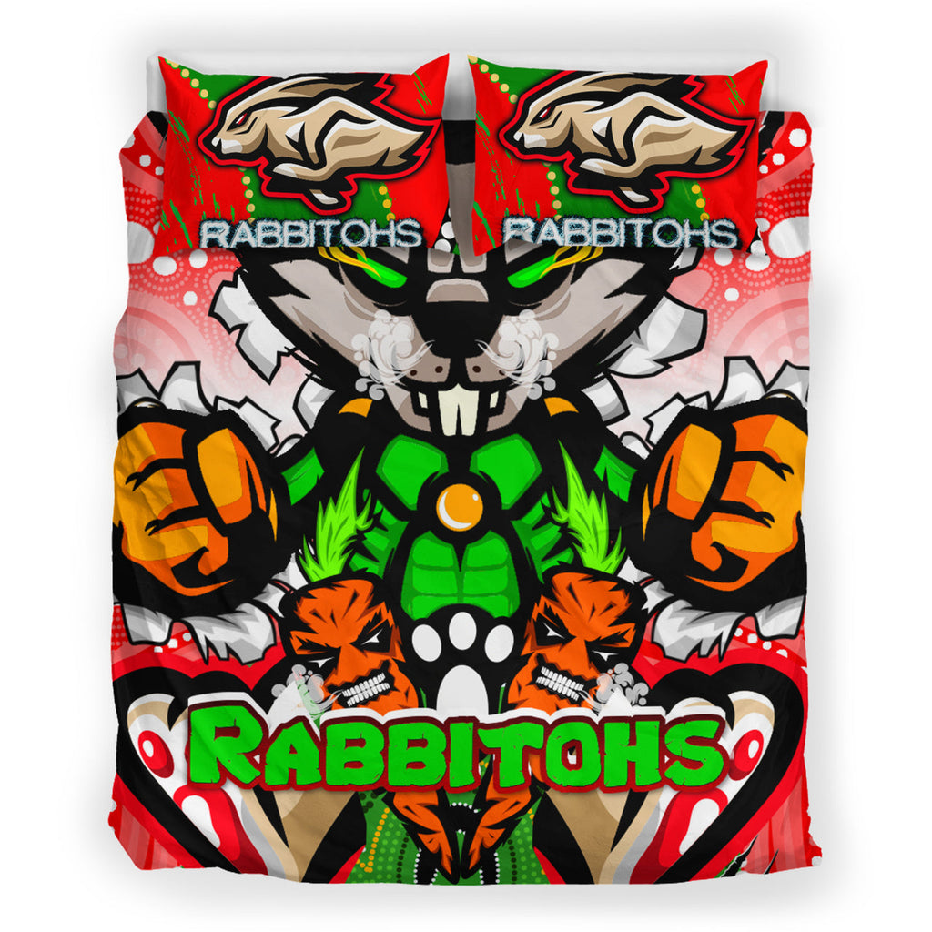 rabbitohs-aboriginal-rugby-bedding-set-rabbitohs-stand-above-the-rest-scratch-style