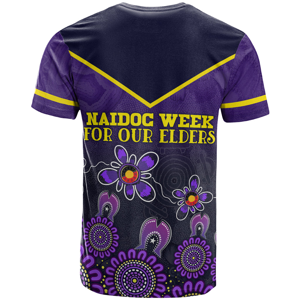 australia-melbourne-naidoc-week-2023-t-shirt-custom-for-our-elders-purple-t-shirt