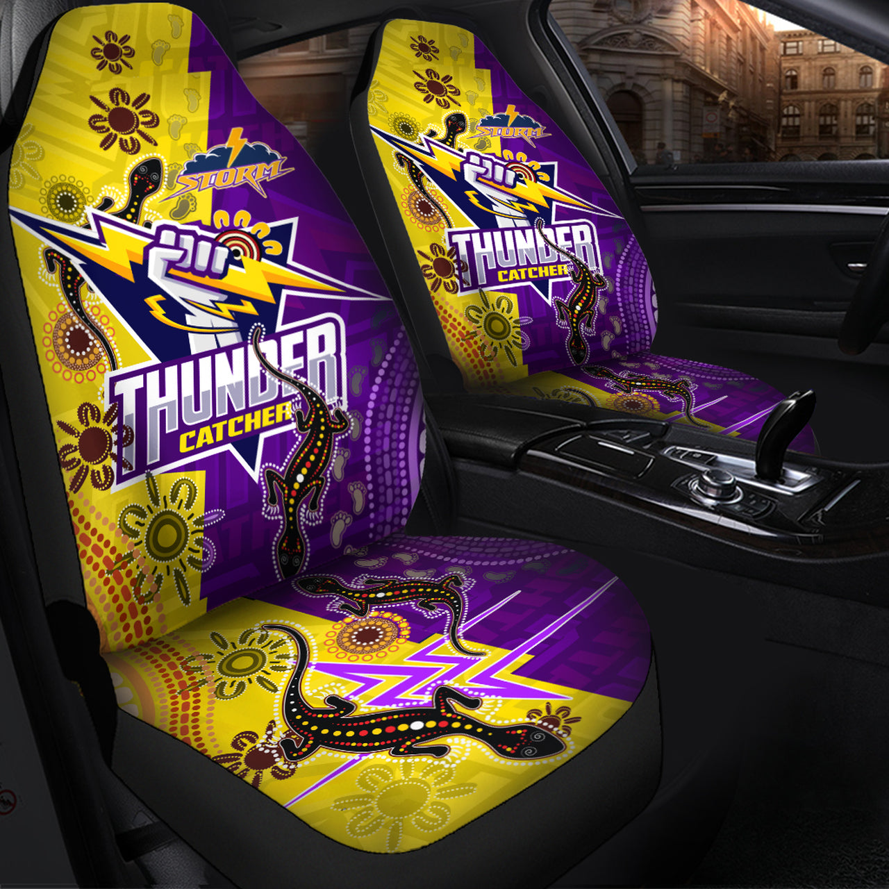 storm-aboriginal-rugby-custom-car-seat-cover-the-indigenous-storm-thunder-catcher