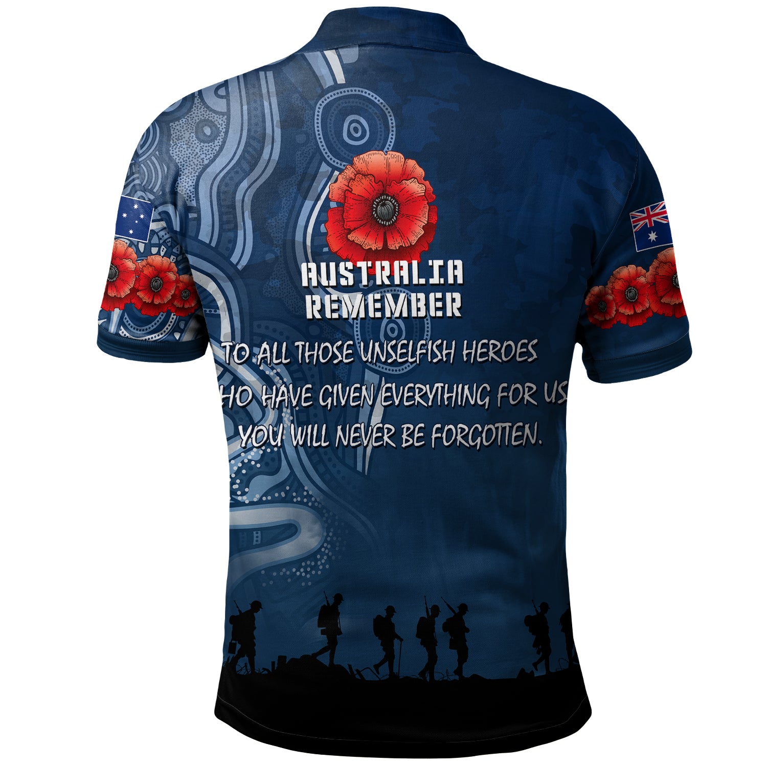 australia-anzac-polo-shirt-australia-remember-with-aboriginal-inspired-patterns-polo-shirt