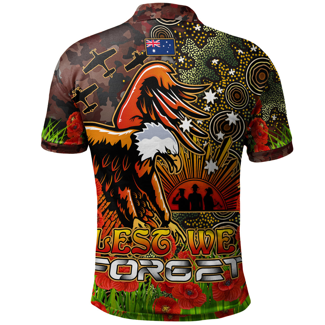 eagles-rugby-polo-shirt-anzac-eagles-with-remembrance-poppy-and-indigenous-patterns-polo-shirt