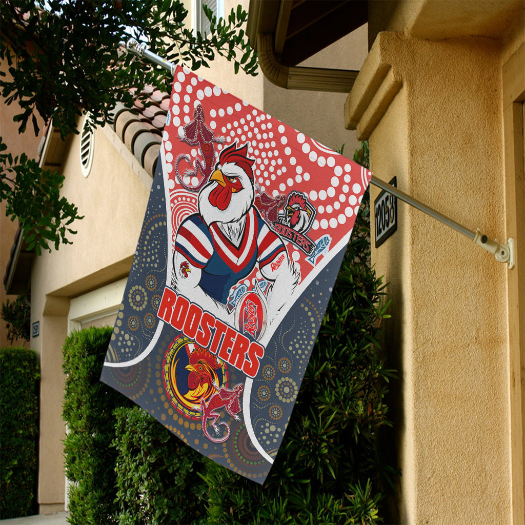 roosters-rugby-flag-custom-mighty-roosters-with-aboriginal-art-flag