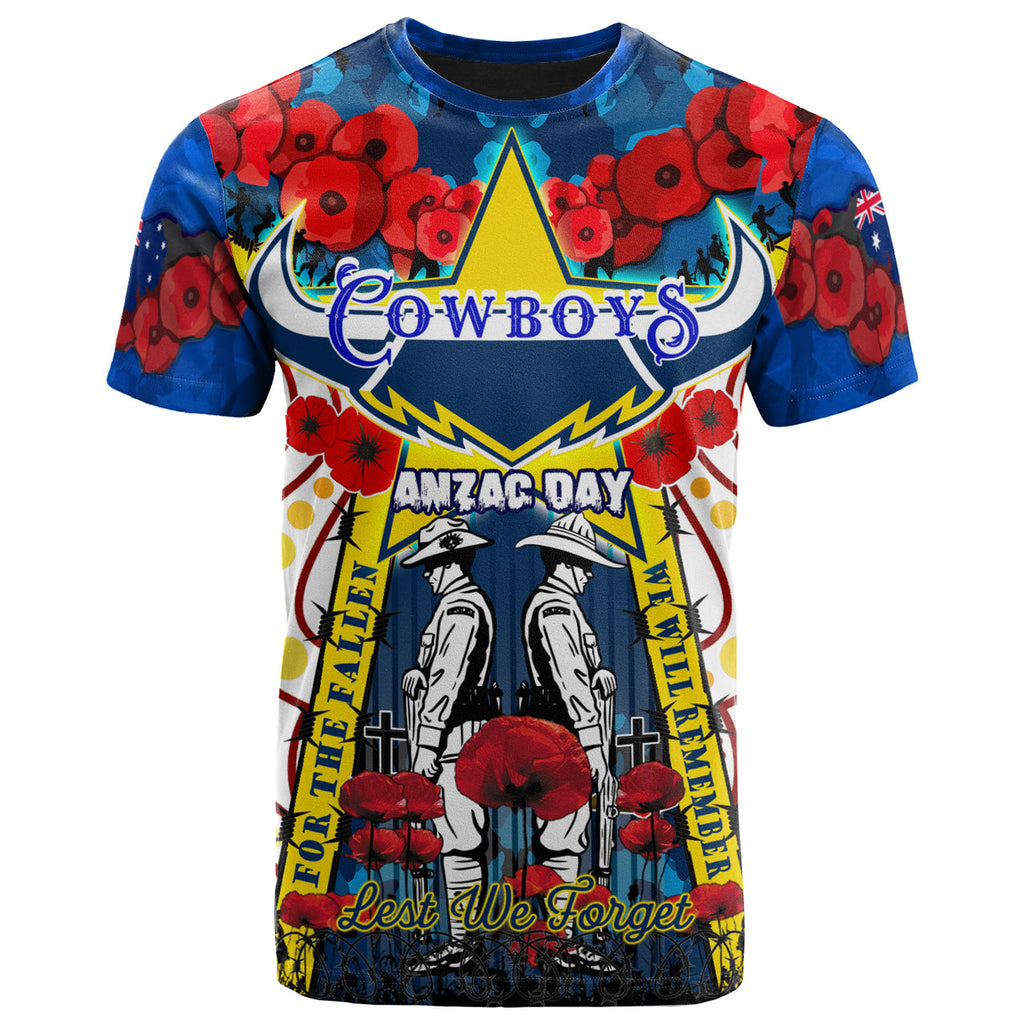 cowboys-rugby-anzac-day-watercolour-t-shirt-custom-remembrance-cowboys-with-poppy-flower