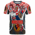 roosters-rugby-t-shirt-custom-sydney-roosters-champion-mascot-with-aboriginal-art-personalised-player-and-number-t-shirt