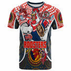 roosters-rugby-t-shirt-custom-sydney-roosters-champion-mascot-with-aboriginal-art-personalised-player-and-number-t-shirt