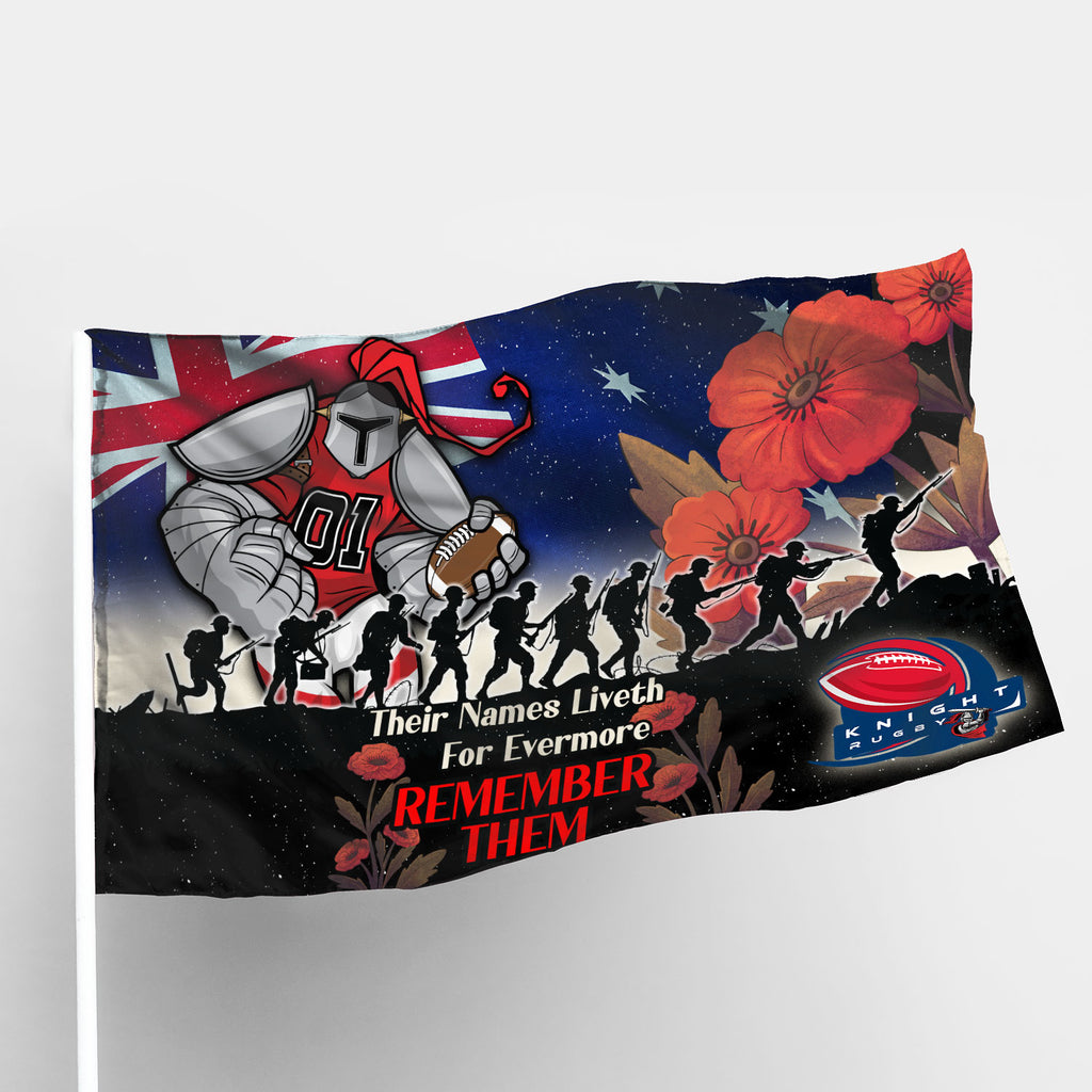 knights-rugby-flag-remember-them-red-poppy-flowers-flag